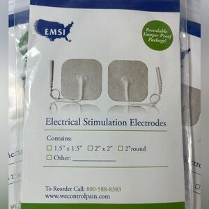 Electrical Stimulation Electrodes New In Packages, Sealed